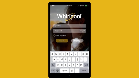 Thumbnail for entry Whirlpool® Smart Appliance App