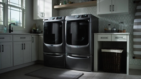 Thumbnail for Fight Stains with the Extra Power Button on Maytag® Front Load Washers