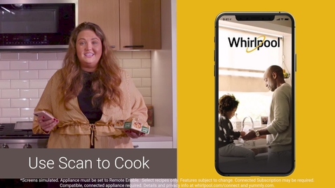 Thumbnail for Multitask with the updated Whirlpool® App in the kitchen