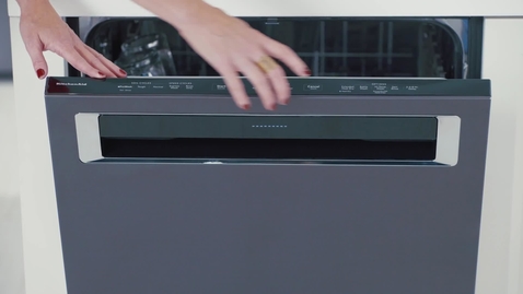 Thumbnail for Pocket Handle with Concealed Controls &amp; Display - KitchenAid Dishwasher