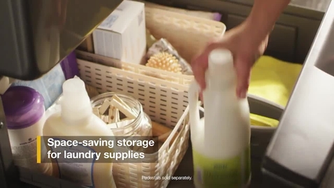 Thumbnail for Space-Saving Pedestals - Whirlpool® Front Load Laundry