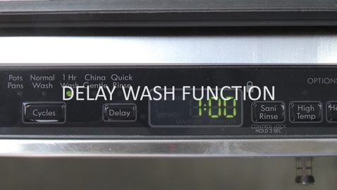 Thumbnail for entry Delay Cycle and Your Washer