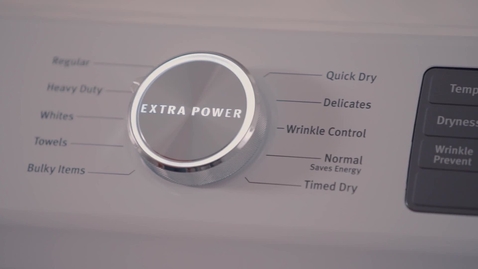 Thumbnail for entry Extra Power Button - Maytag® Front Load Dryers