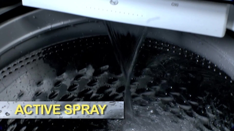 Thumbnail for entry Whirlpool Active Spray - Top Load