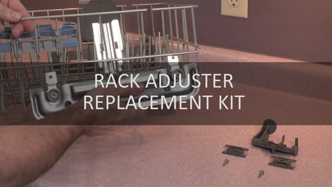 Thumbnail for entry Rack Adjuster Replacement Kit for Dishwasher