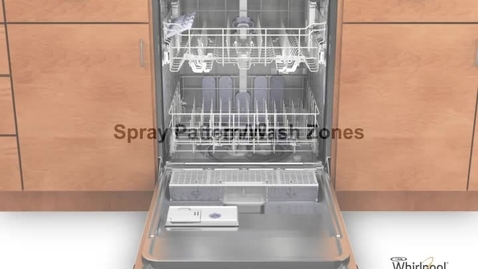 Thumbnail for entry Spray Patterns - Whirlpool Dishwasher