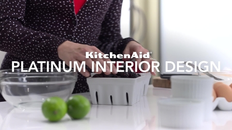 Thumbnail for entry Platinum Interior Design for Built-in Refrigerators - KitchenAid Brand