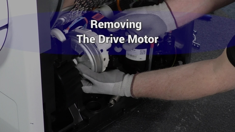 Thumbnail for entry Compact Dryer Remove drive motor