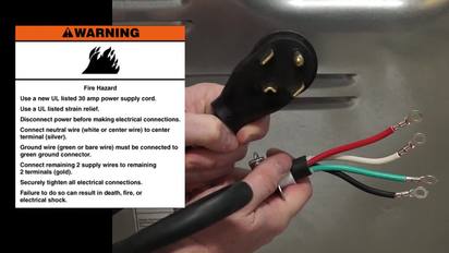 How To Connect A 4 Wire Power Supply Cord For A Dryer Learn