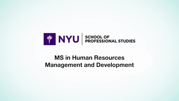 Ms In Human Resource Management And Development Sps
