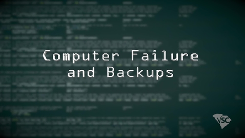 Thumbnail for entry IT Fundamentals-Computer Failure and Backups