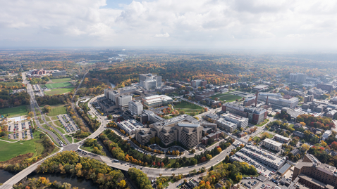 Thumbnail for entry Medical Campus Aerial