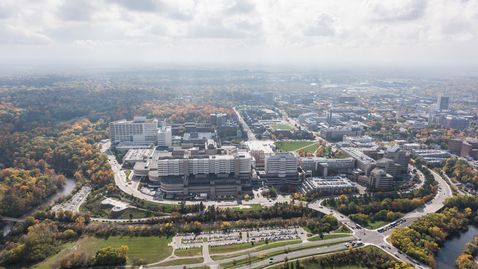 Thumbnail for entry Medical Campus Aerial