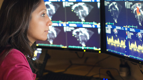 Thumbnail for Dr. Sonal Owens reaching echo in Congenital Heart Center