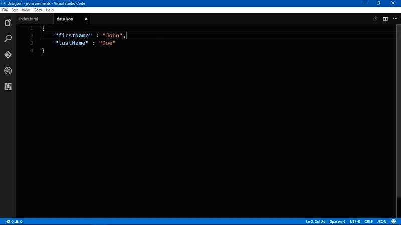 How Can I Add Comments In Json O Reilly