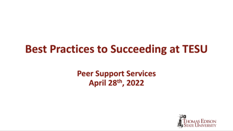 Thumbnail for Best Practices to Succeeding at TESU - Key Math, English &amp; Writing Tips