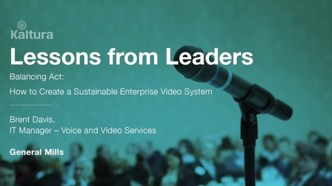 Thumbnail for Lessons From Leaders - General Mills