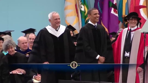 Thumbnail for President Obama at Michigan Commencement