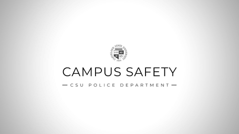 Thumbnail for Campus Safety at Cleveland State University