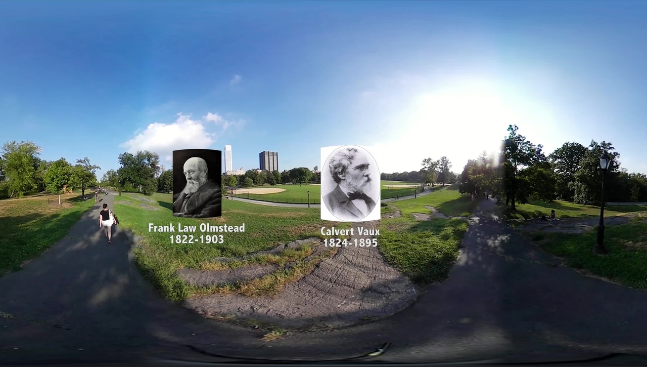 History Class Tour @ Central Park (360 video)