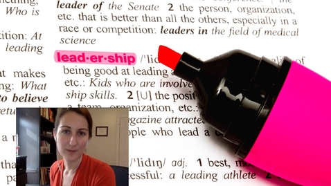 Thumbnail for entry What is Leadership?