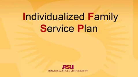 Thumbnail for IFSP Module 2 of 3