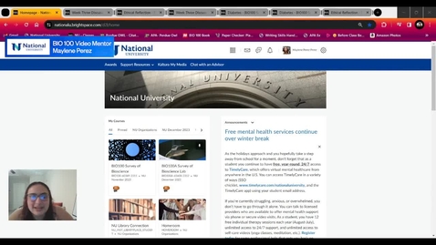 Thumbnail for BIO 100-Semana 3