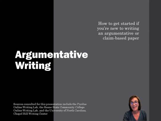 ENG102 Writing Center Video