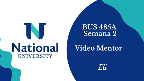 Thumbnail for BUS485A- Semana 2