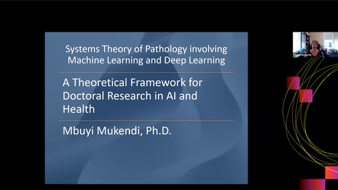 Thumbnail for D3S6 Systems Theory of Pathology involving Machine Learning and Deep Learning