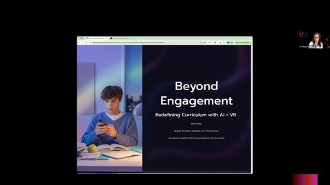 Thumbnail for D2S2 Beyond Engagement- Redefining Curriculum with AI + VR for SEL and Academic Mastery.mp4