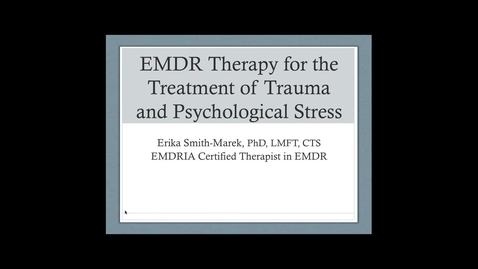 Thumbnail for Therapy for the Treatment of Trauma and Psychological - February 2016