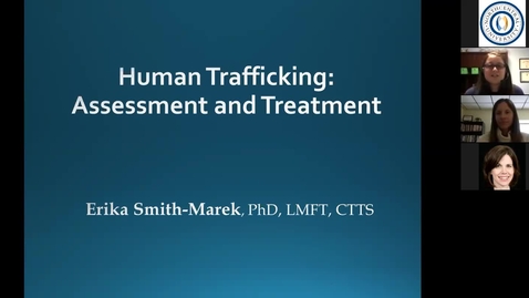 Thumbnail for  Human Trafficking Part II - November 2018