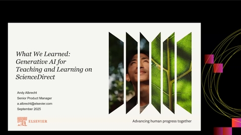 Thumbnail for D2S4 What We Learned- Rethinking Generative AI for Teaching and Learning on ScienceDirect