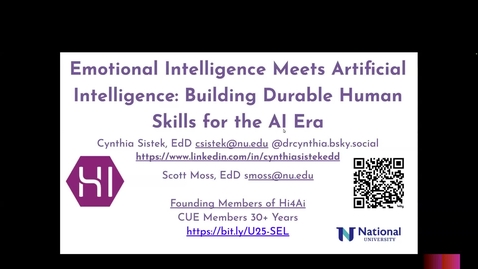 Thumbnail for D2S7 Emotional Intelligence Meets Artificial Intelligence- Building Durable Human Skills for the AI Era.mp4