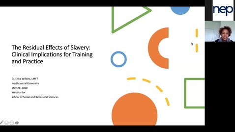 Thumbnail for The Residual Effect of Slavery - May 2020