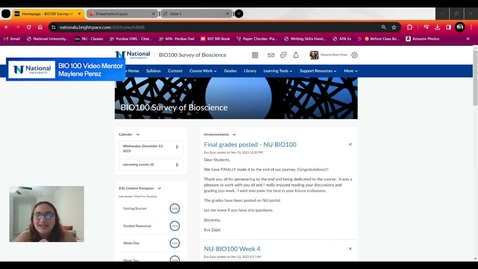 Thumbnail for BIO 100-Semana 4