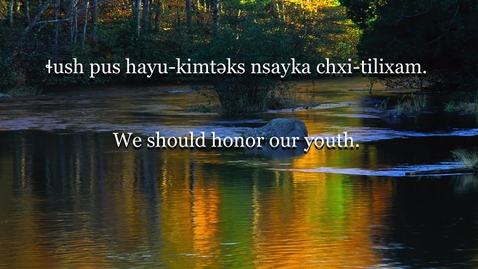 Thumbnail for Chinuk Wawa Phrase of the Week 20