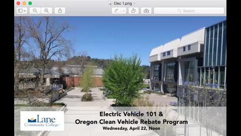Thumbnail for entry Electric Vehicle 101_Oregon Clean Vehicle Rebate