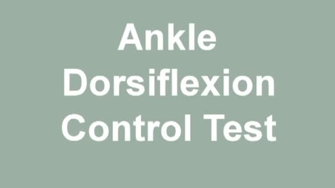 Thumbnail for entry ankle df control