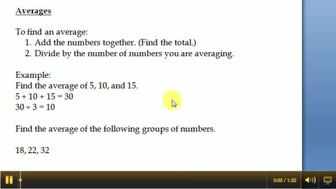 Thumbnail for averages