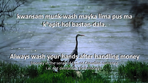 Thumbnail for Chinuk Wawa Phrase of the Week 16