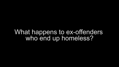 Thumbnail for entry CCPD Greg Evans-Homeless Ex-offenders