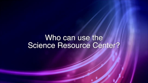 Thumbnail for entry Science Resource Center