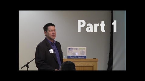 Thumbnail for 2015 OER Regional Conference at Lane pt. 1