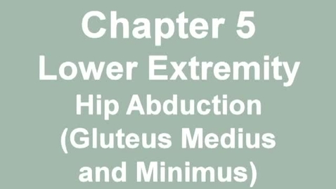 Thumbnail for MMT hip abduction