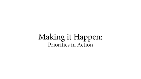Thumbnail for 04 Fall Inservice 2018: Making It Happen