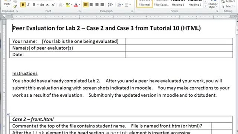 Thumbnail for entry Evaluating Lab 2