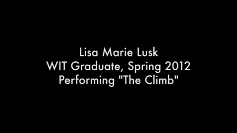 Thumbnail for entry WIT 30th Anniversary 6 Lisa Marie Lusk