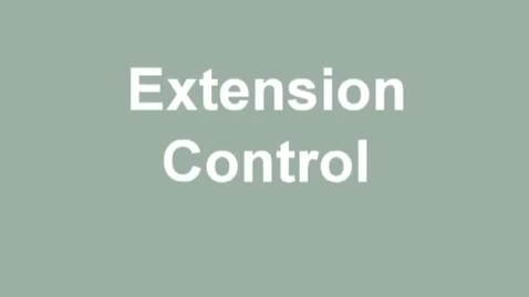 Thumbnail for extension control